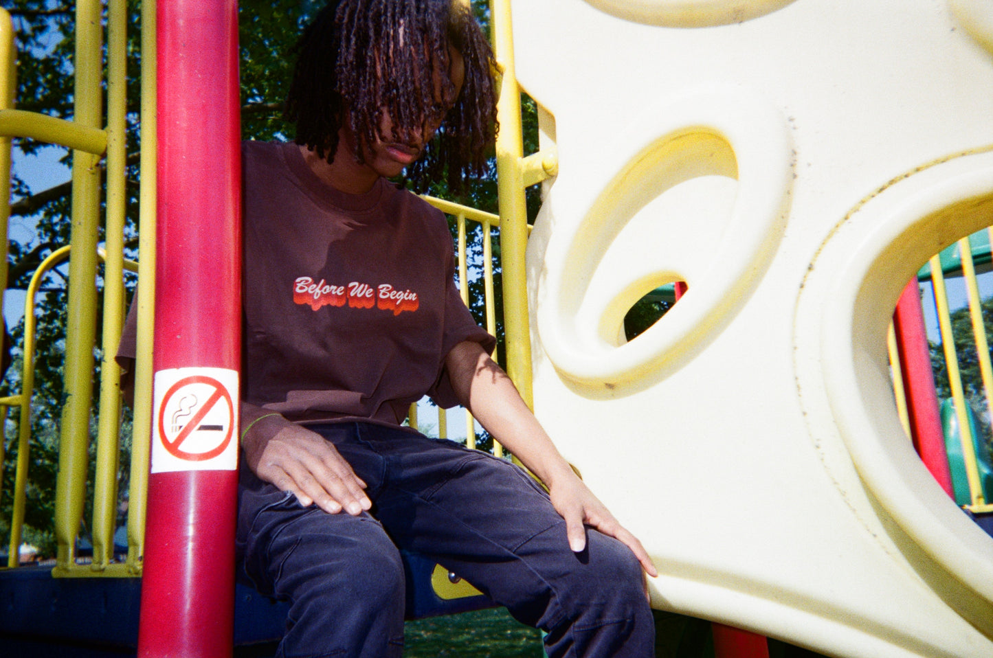 Coffee Brown Oversized Tshirt
