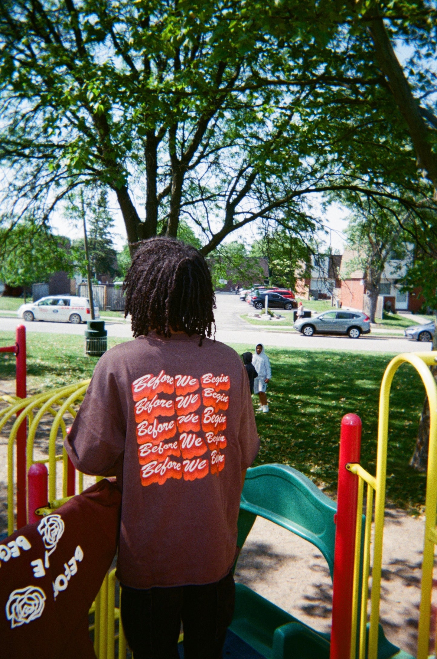 Coffee Brown Oversized Tshirt