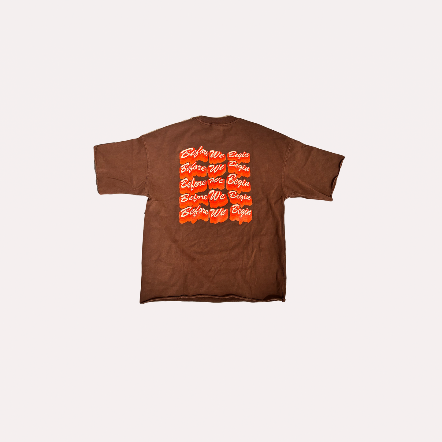 Coffee Brown Oversized Tshirt