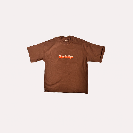 Coffee Brown Oversized Tshirt